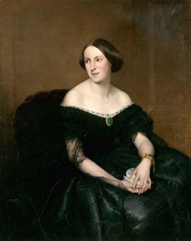 Antonio Maria Esquivel Portrait of a lady china oil painting image